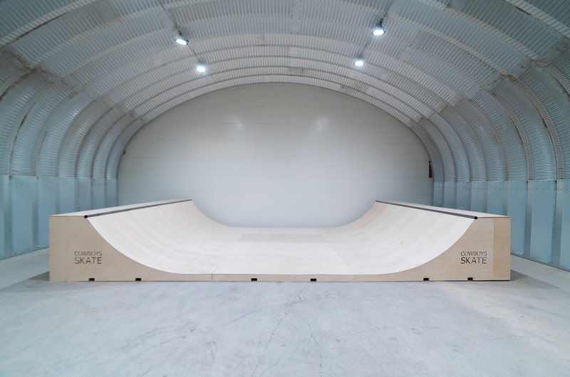 16' Wide Half-Pipe