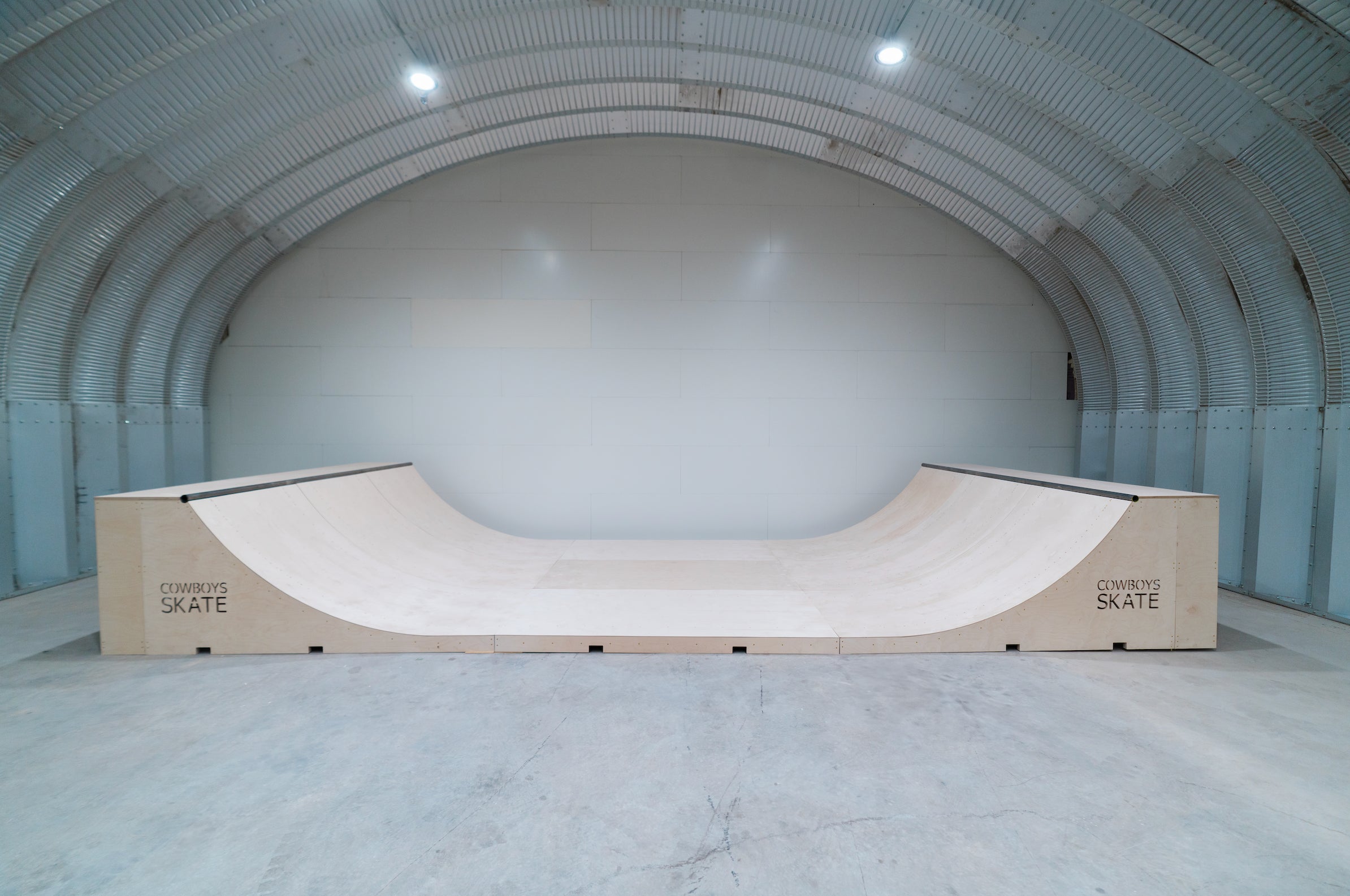 Cowboys Skate 12' Wide Half-Pipe