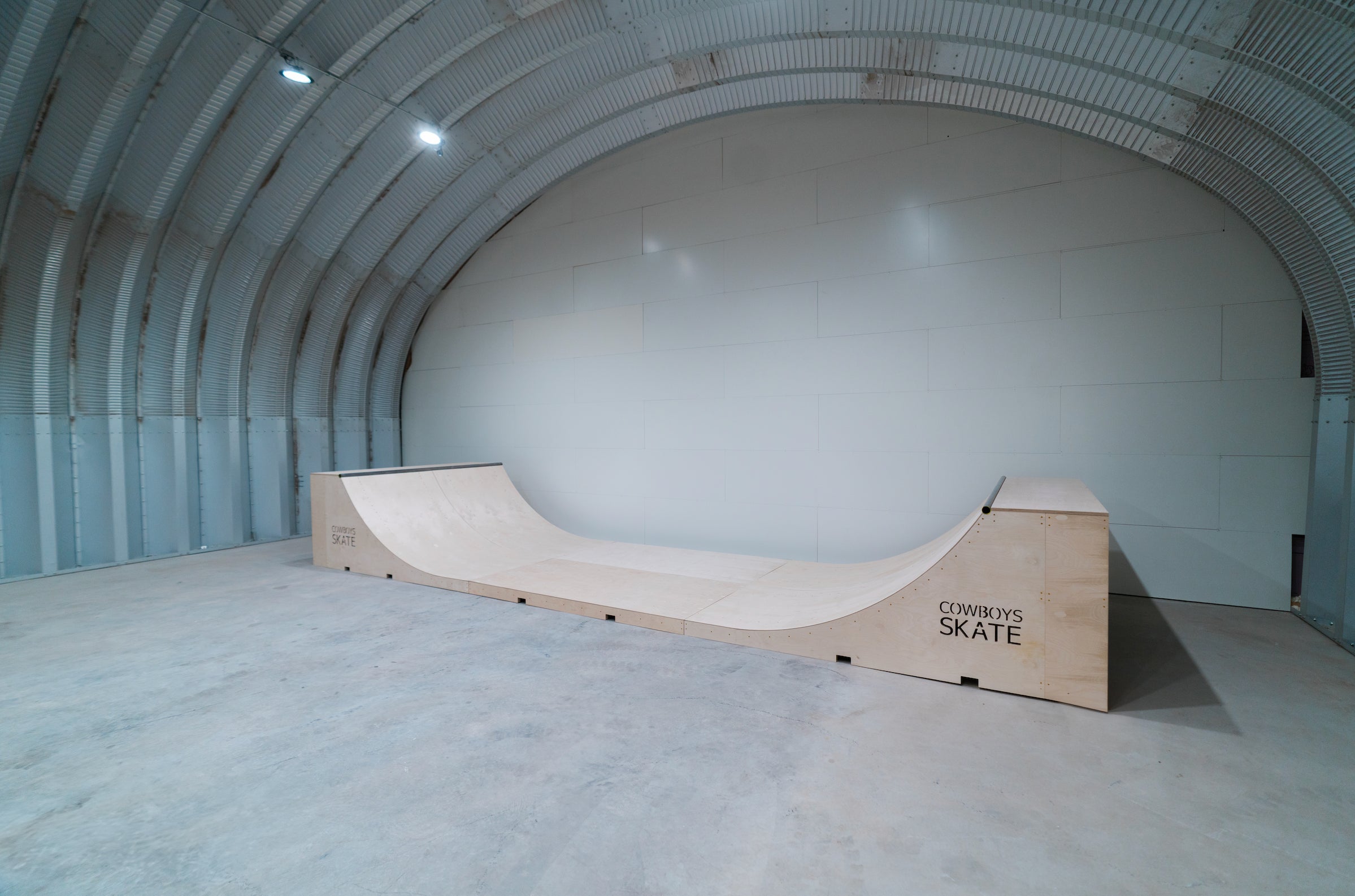 Cowboys Skate 8' Wide Half-Pipe